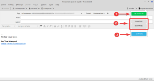 Insérer une signature à un mail dans Thunderbird avec Signature Switch