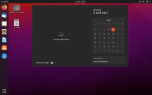 Ubuntu 21.04 - Thème sombre étendu 1