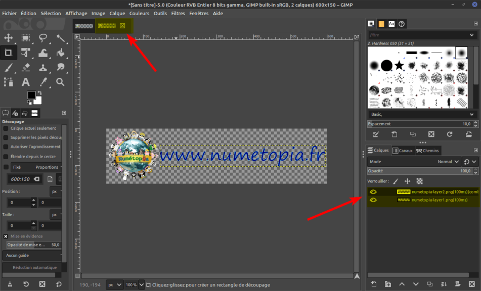Comment créer un GIF animé avec GIMP - Numétopia