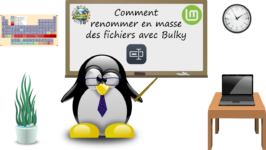 Comment renommer en masse des fichiers avec Bulky dans Linux Mint ?