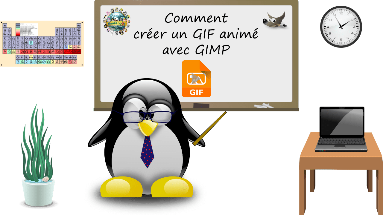 Comment créer un GIF animé avec GIMP