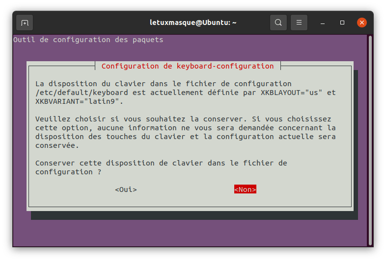 dpkg-reconfigure keyboard-configuration 2