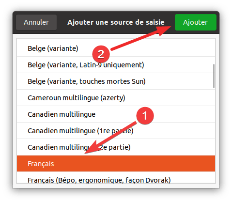 Ubuntu : changer clavier qwerty en azerty 