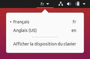 Ubuntu - menu pour changer de disposition clavier dans une session utilisateur