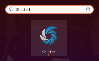 Lanceur Shutter dans Ubuntu