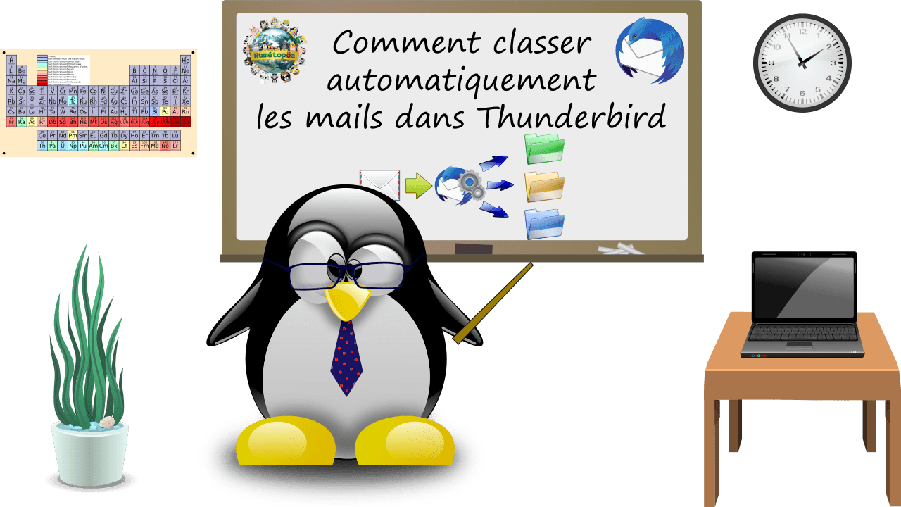 Comment classer automatiquement les mails dans Thunderbird