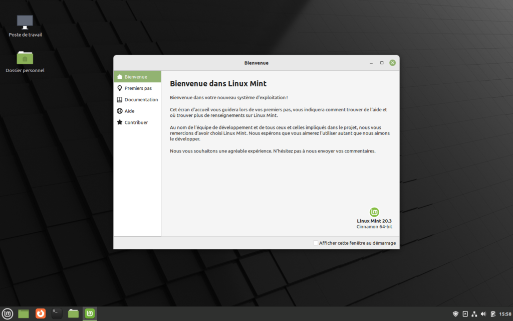 Bienvenue dans Linux Mint 20.3 “Una”