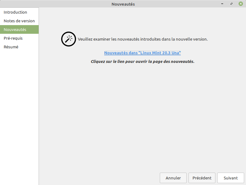 Mise à niveau vers Linux Mint 20.3 - 3