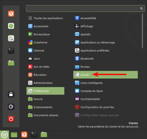 Comment personnaliser des raccourcis clavier dans Linux Mint Numétopia