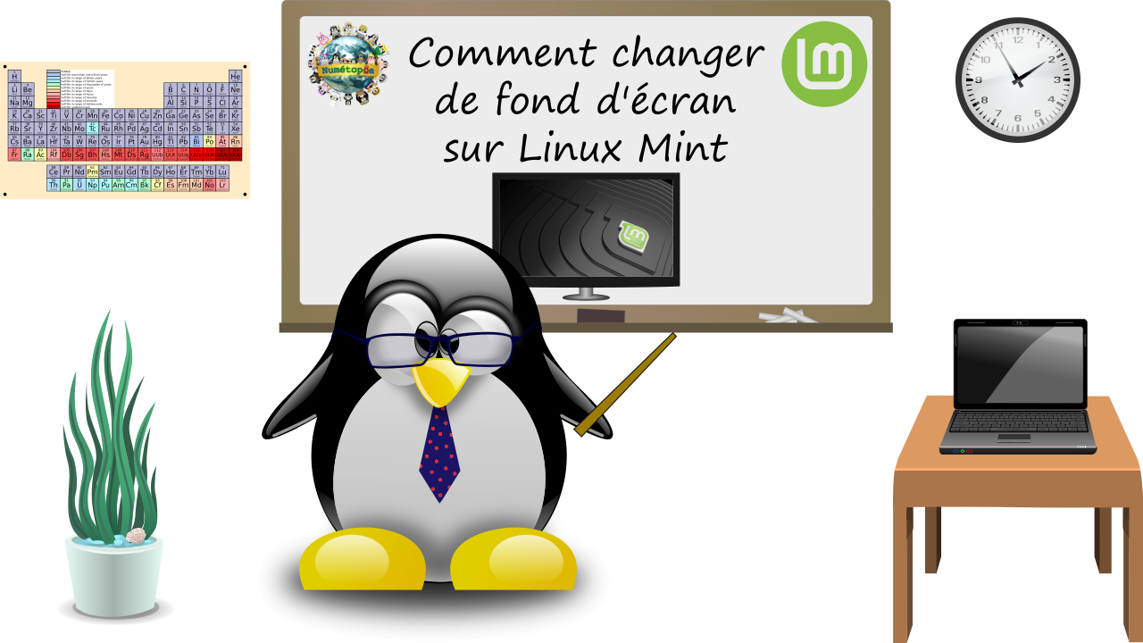 Comment changer de fond d'écran sur Linux Mint