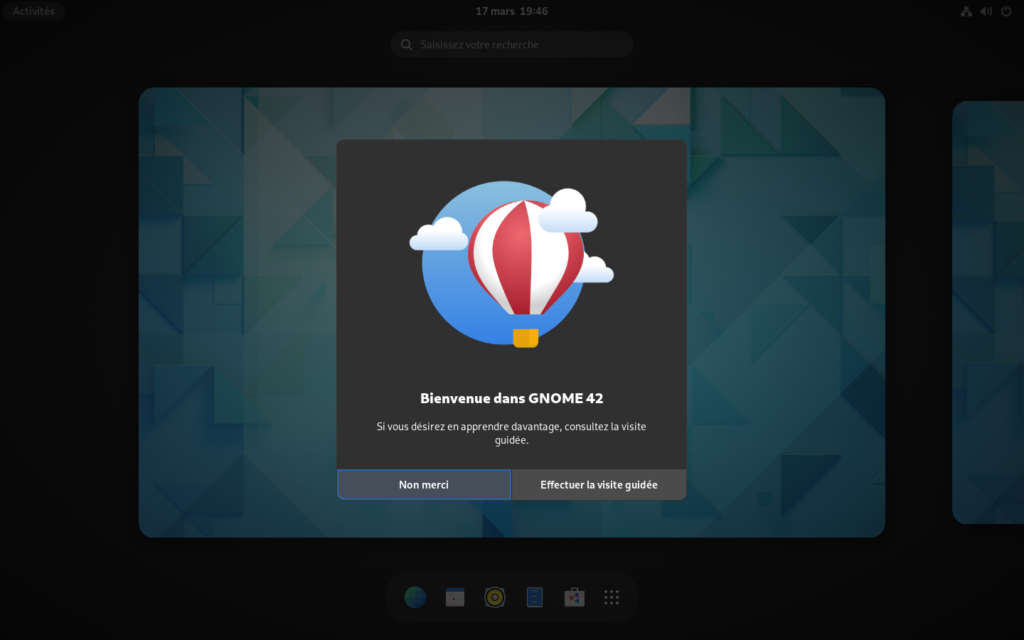 Bienvenue dans GNOME 42