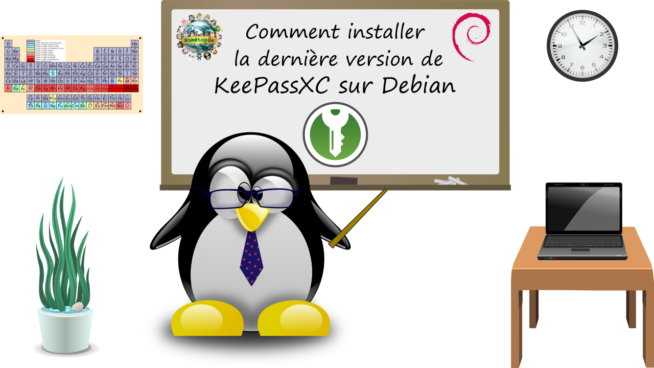 Comment installer la dernière version de KeePassXC sur Debian