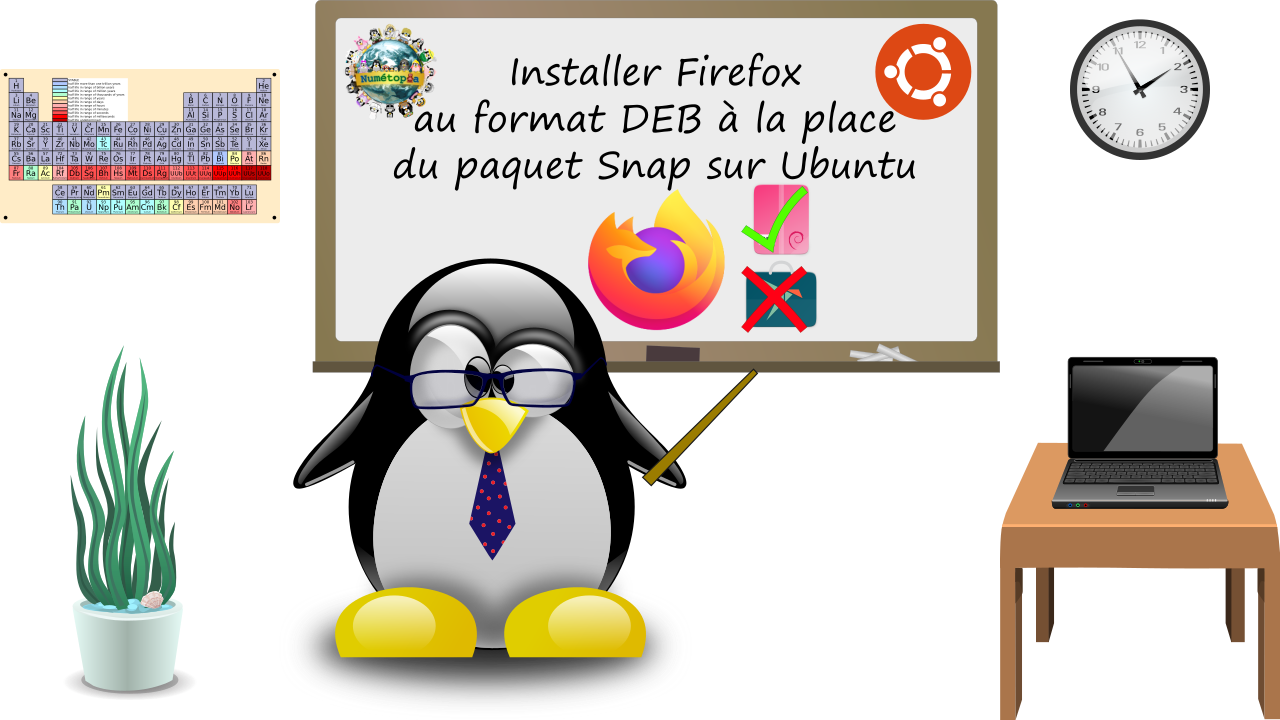 Comment installer Firefox au format DEB sur Ubuntu à la place du paquet Snap