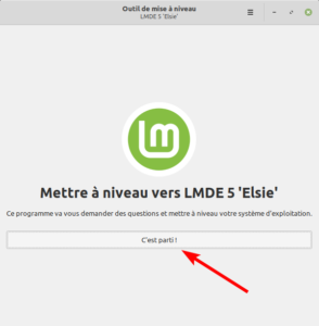 Mise à niveau vers LMDE 5 - 01