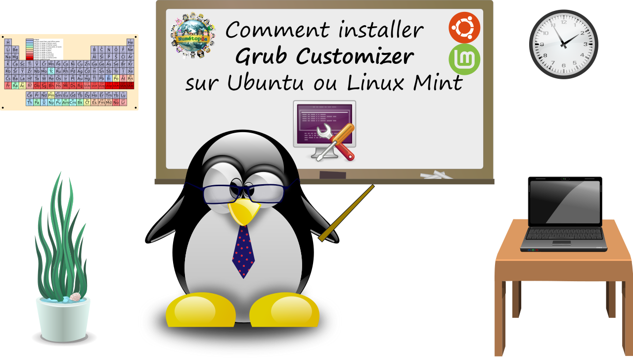 Comment installer Grub Customizer sur Ubuntu et Linux Mint