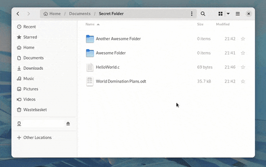 Fedora 37 - sélection plusieurs fichiers dans GNOME 43