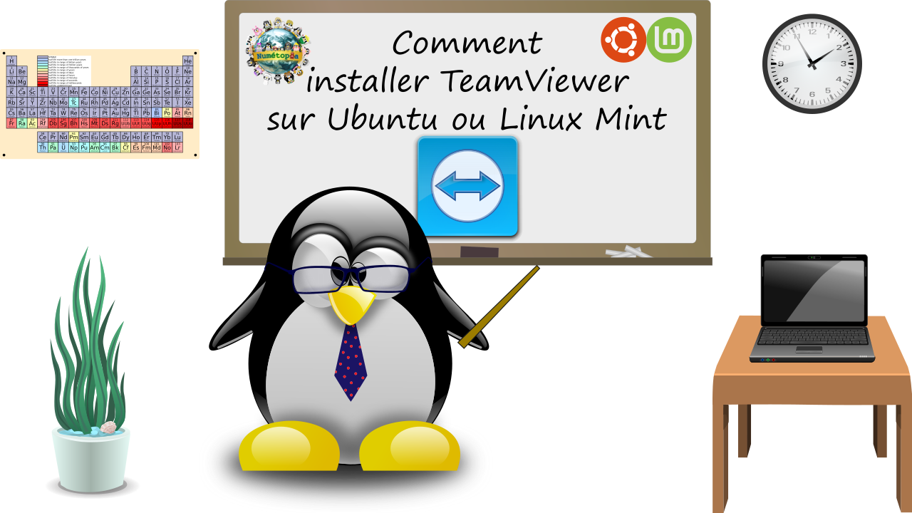 Comment installer TeamViewer sur Ubuntu ou Linux Mint