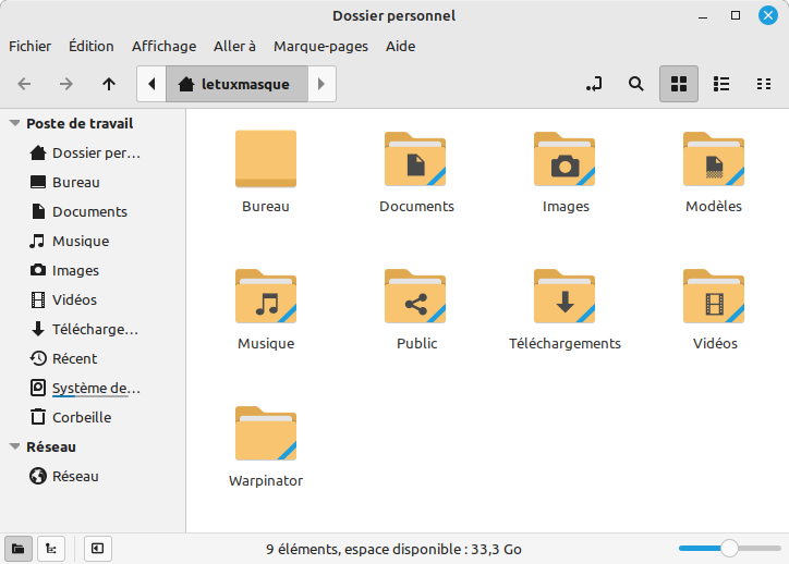 Dossiers personnels