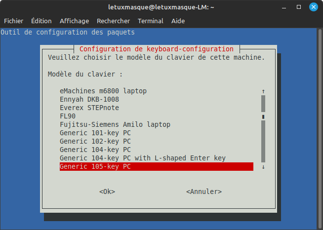 Changer disposition clavier en CLI 1
