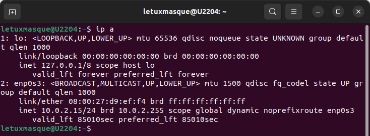 config réseau sans IPv6 sur Ubuntu.