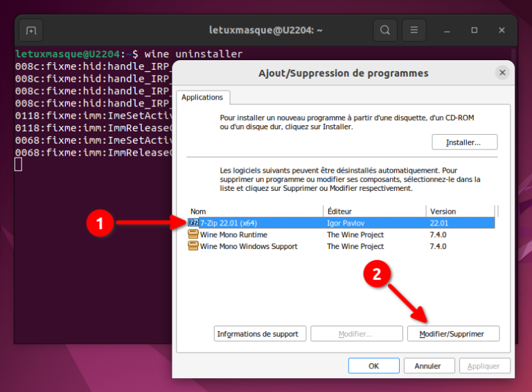 Comment utiliser Wine pour exécuter une application Windows sur Linux