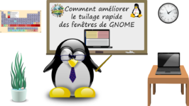 Comment améliorer le tuilage rapide des fenêtres de GNOME (Ubuntu, Debian…)