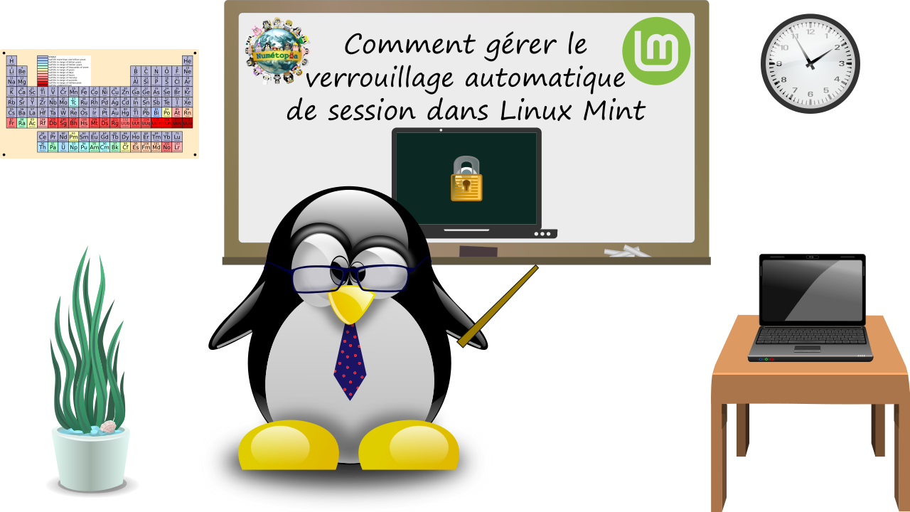 Comment gérer le verrouillage automatique de session dans Linux Mint