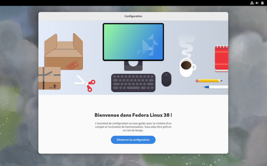 Bienvenue dans Fedora Linux 38