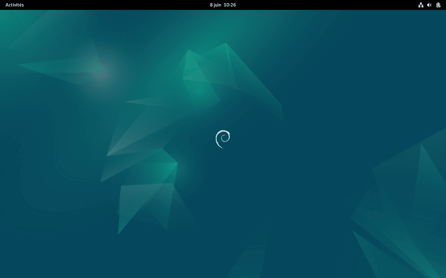 Debian 12 - fond d'écran