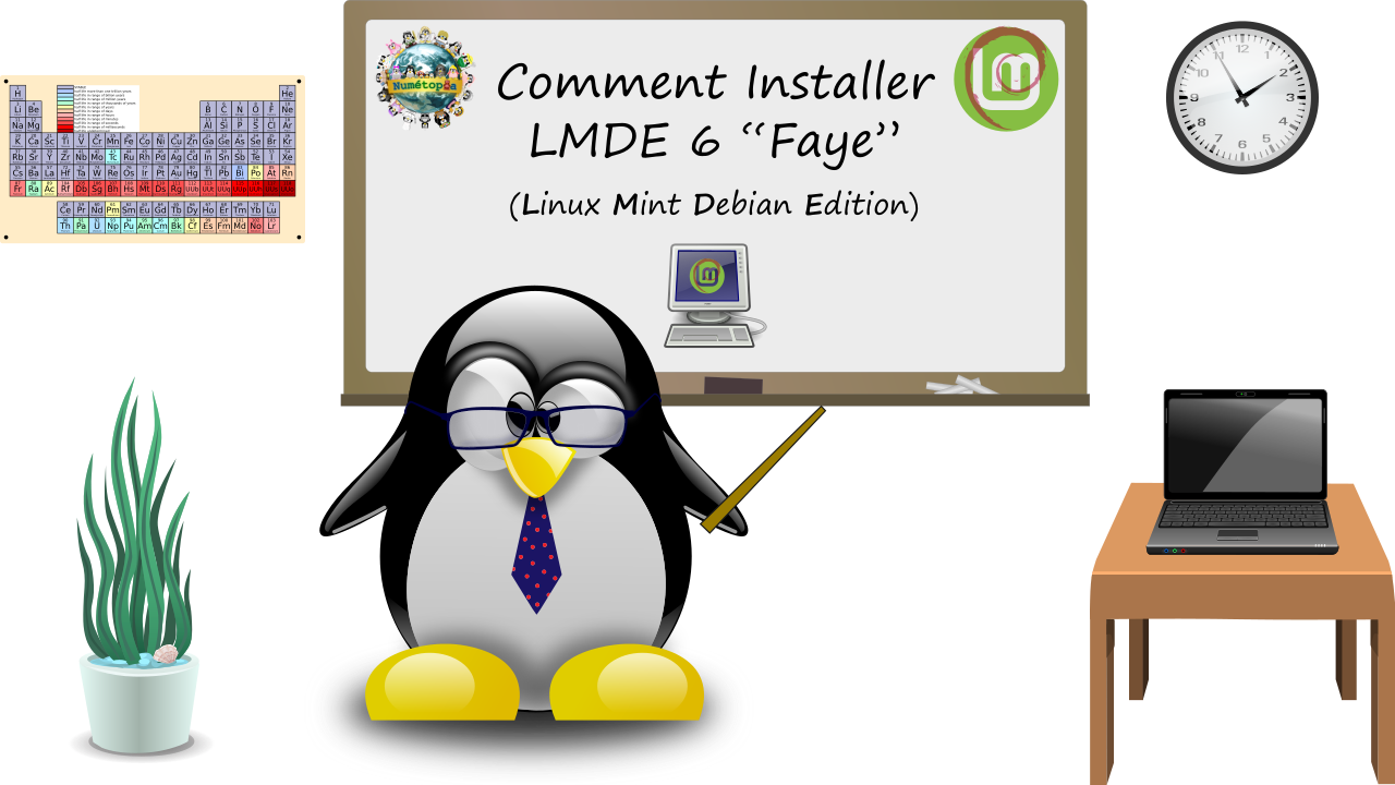 Comment installer LMDE 6 “Faye” ?