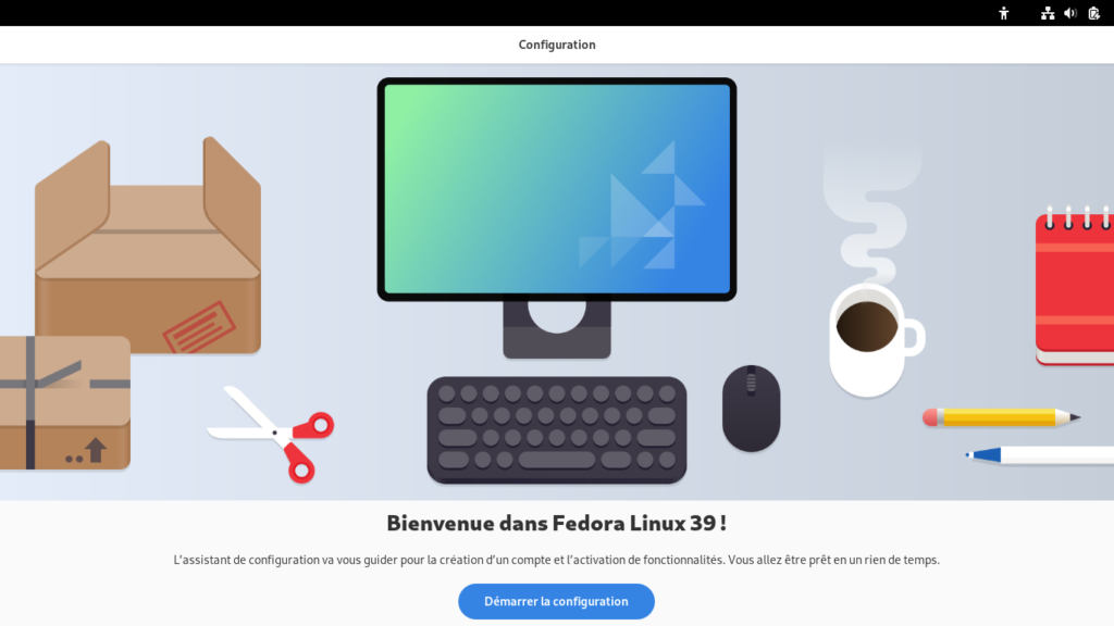 Bienvenue dans Fedora 39