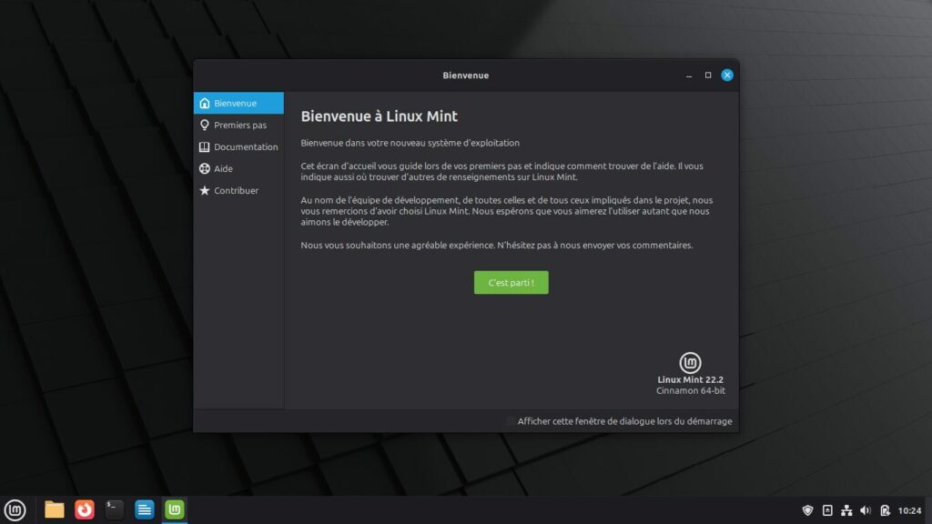 Bienvenue dans Linux Mint 22.2 “Zara”