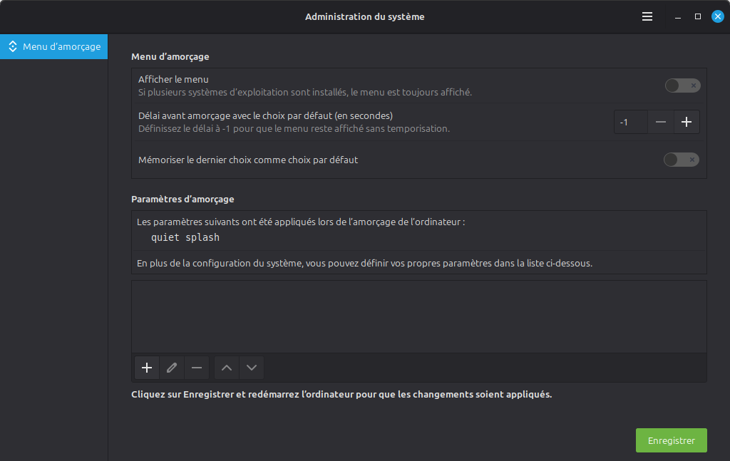 Linux Mint 22.3 - Administration du système