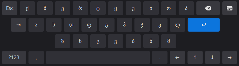 Linux Mint 22.3 - Cinnamon 6.6 - On-Screen keyboard 
