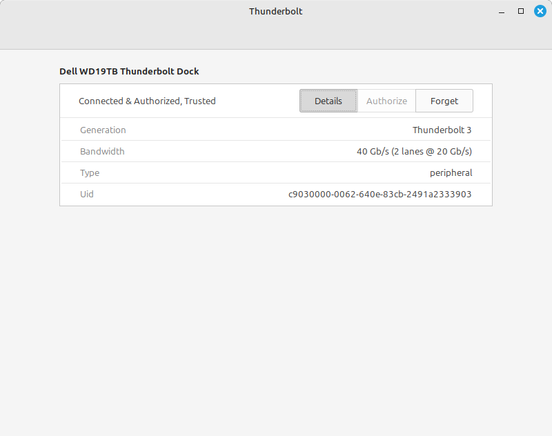 Linux Mint 22.3 - Cinnamon 6.6 - Thunderbolt