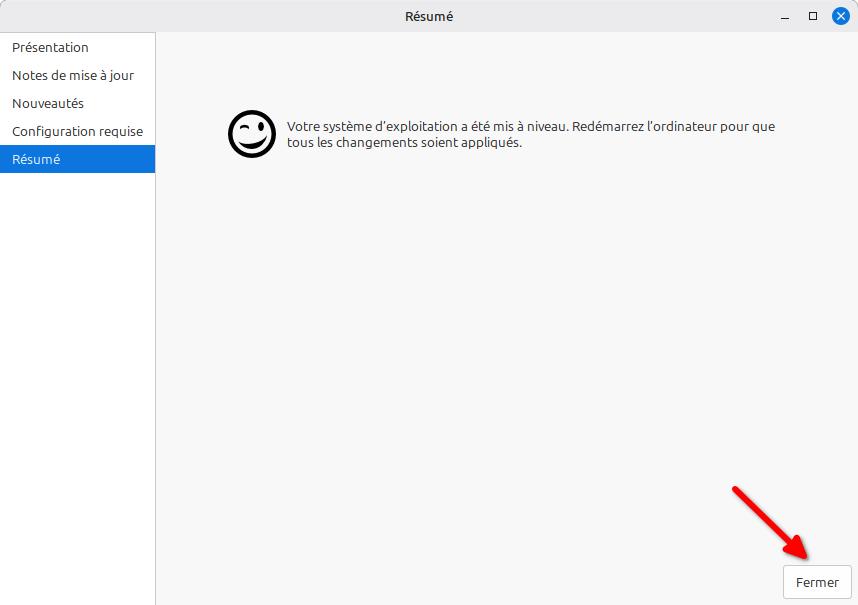 Mise à niveau vers Linux Mint 22.3 - 5