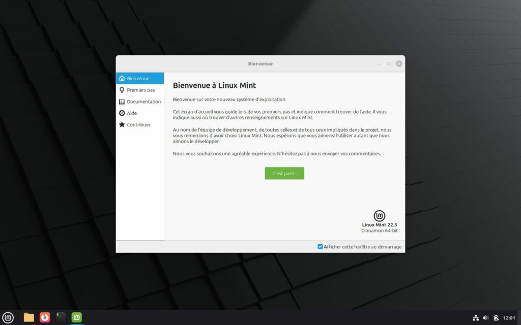 Bienvenue dans Linux Mint 22.3 “Zena”